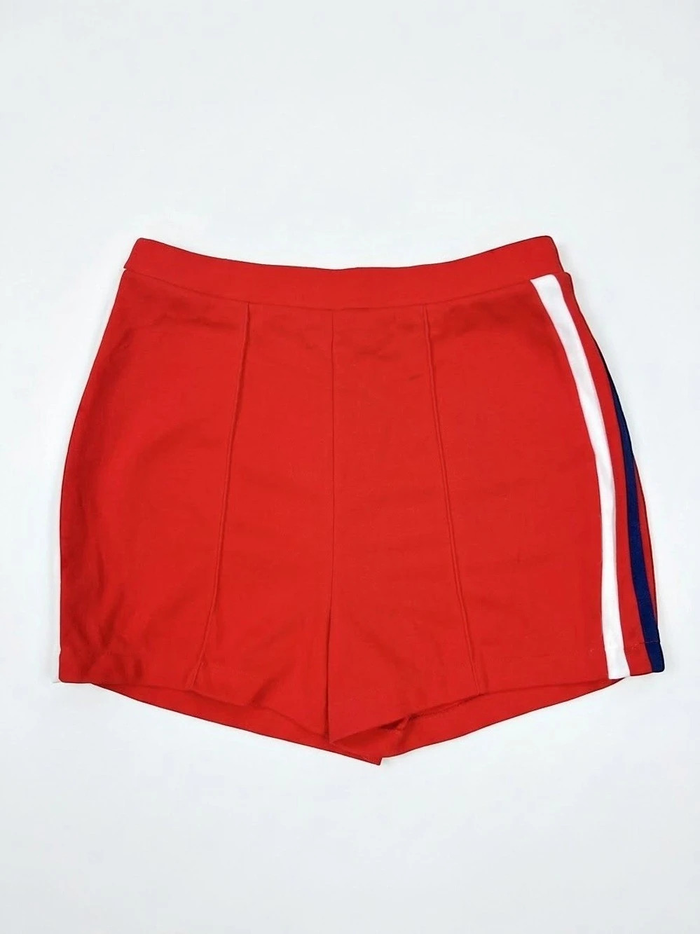 Vintage Red & White Athletic Shorts
